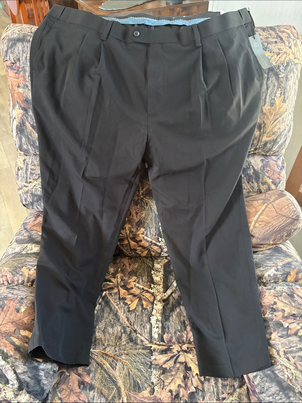 GS Perfect Fit Men's Black Dress Pants